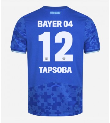 Bayer Leverkusen Edmond Tapsoba #12 Alternativní Dres 2025-26 Krátký Rukáv